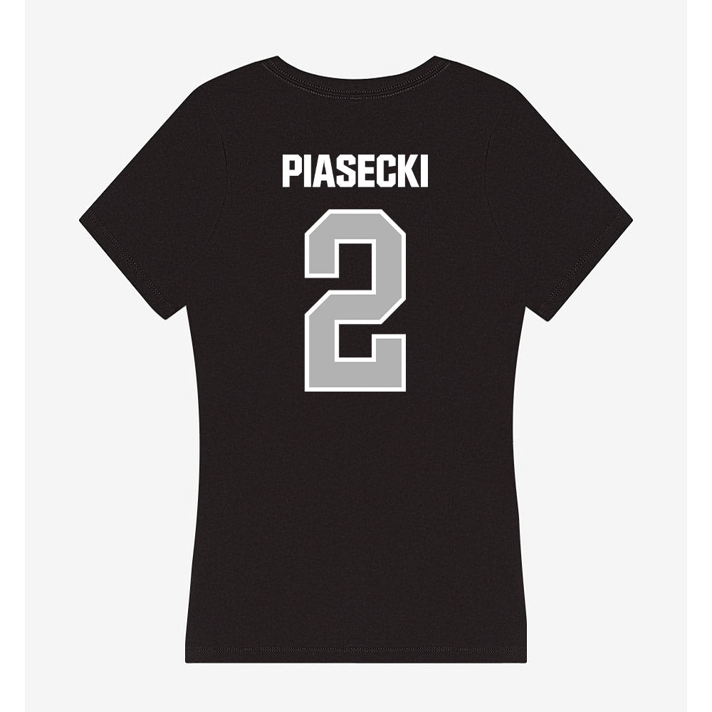 Troy - NCAA Baseball : Aaron Piasecki - Women's V-Neck T-Shirt-1