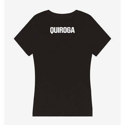Troy - NCAA Women's Golf : Constanza Quiroga - Women's V-Neck T-Shirt-1