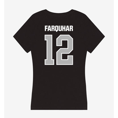 Troy - NCAA Baseball : Tate Farquhar - Women's V-Neck T-Shirt-1