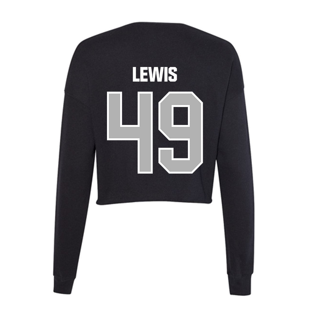 Troy - NCAA Football : Austin Lewis - Women's Cropped Crew Fleece-1