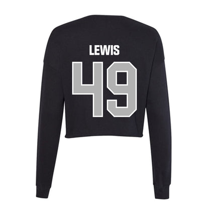 Troy - NCAA Football : Austin Lewis - Women's Cropped Crew Fleece-1