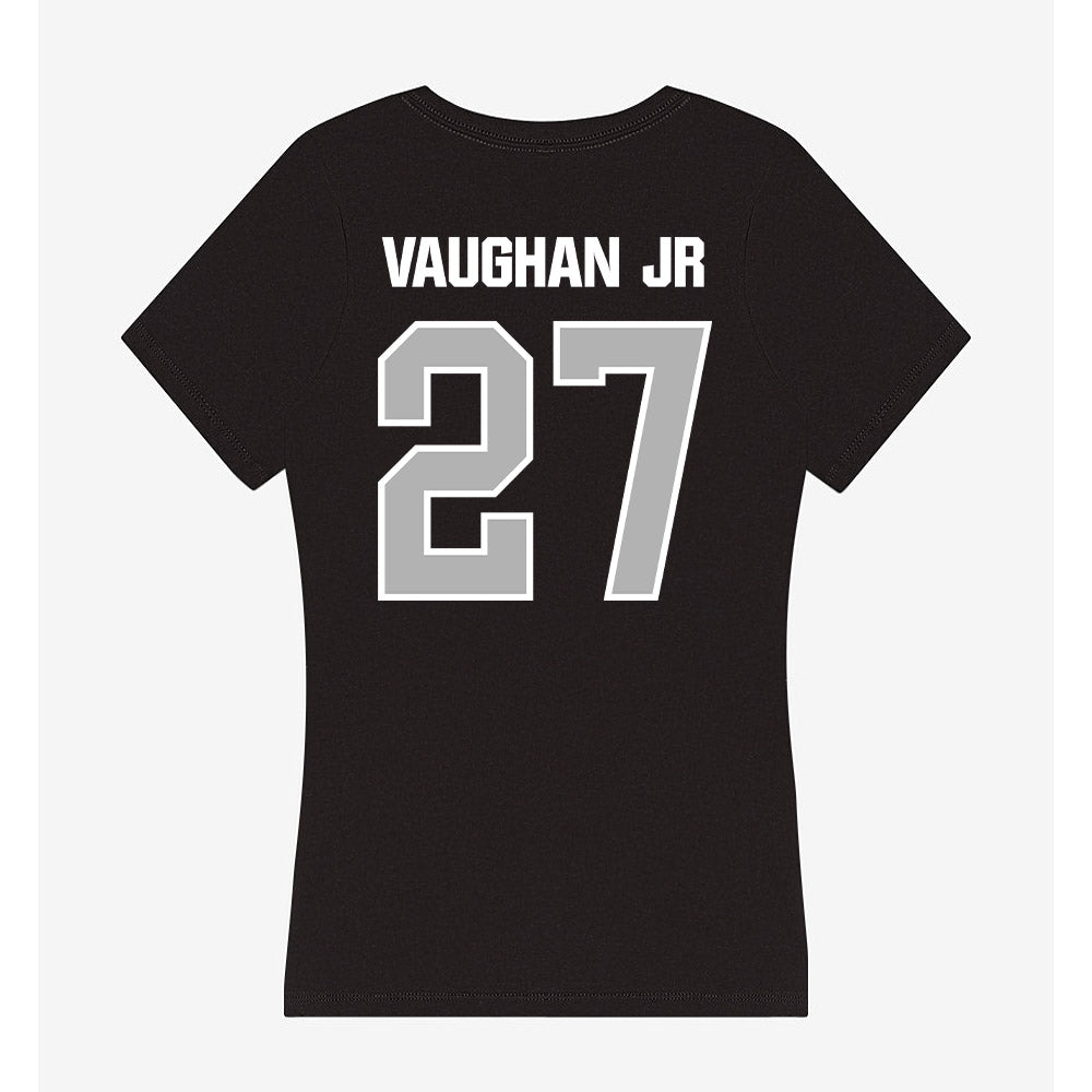 Troy - NCAA Football : OJ Vaughan Jr - Women's V-Neck T-Shirt-1