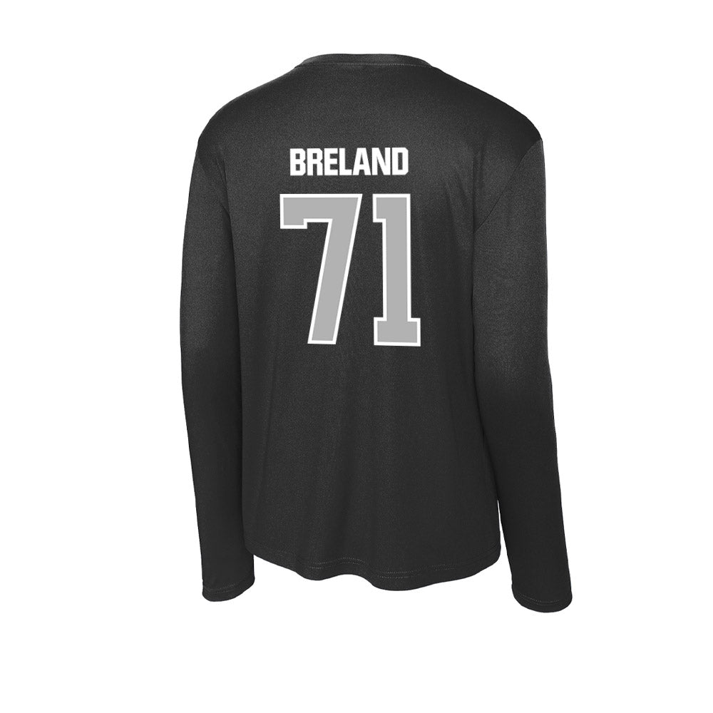 Troy - NCAA Football : Antwone Breland - Activewear Long Sleeve T-Shirt-1