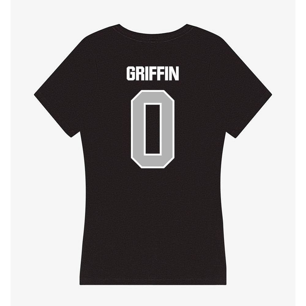 Troy - NCAA Football : Gavin Griffin - Women's V-Neck T-Shirt-1