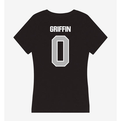 Troy - NCAA Football : Gavin Griffin - Women's V-Neck T-Shirt-1