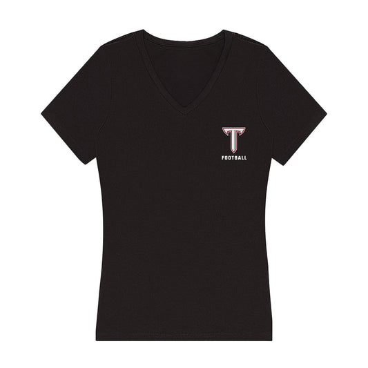 Troy - NCAA Football : Timothy Roberson - Classic Shersey Women's V-Neck T-Shirt-0