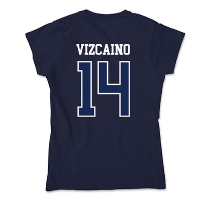 CBU - NCAA Baseball : David Vizcaino - Soft Style Women’s T-Shirt-1