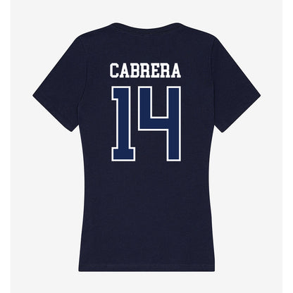 CBU - NCAA Men's Soccer : Mathias Cabrera - Women's V-Neck T-Shirt-1