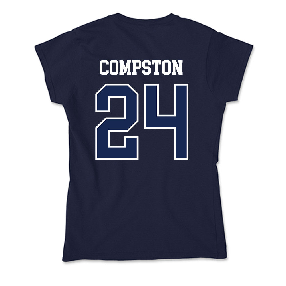 CBU - NCAA Women's Soccer : Amelia Compston - Soft Style Women’s T-Shirt-1