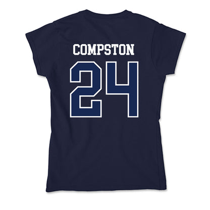 CBU - NCAA Women's Soccer : Amelia Compston - Soft Style Women’s T-Shirt-1