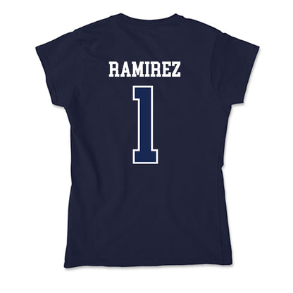 CBU - NCAA Baseball : Christopher Ramirez - Soft Style Women’s T-Shirt-1