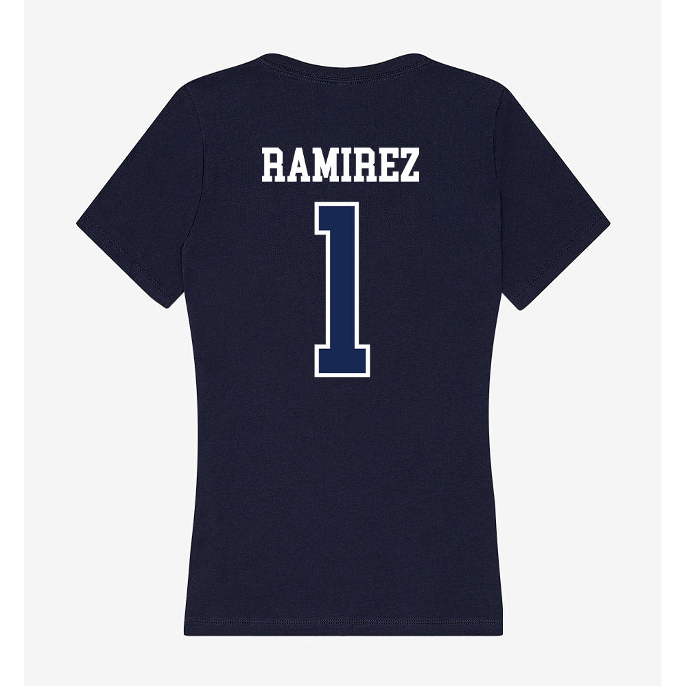 CBU - NCAA Baseball : Christopher Ramirez - Women's V-Neck T-Shirt-1