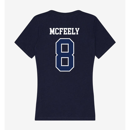 CBU - NCAA Baseball : Bryce McFeely - Women's V-Neck T-Shirt-1