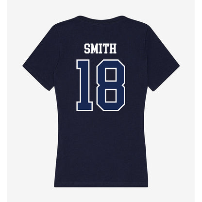 CBU - NCAA Baseball : Noah Smith - Women's V-Neck T-Shirt-1