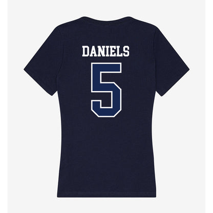 CBU - NCAA Men's Basketball : Miles Daniels - Women's V-Neck T-Shirt-1