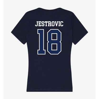 CBU - NCAA Women's Soccer : Anja Jestrovic - Women's V-Neck T-Shirt-1