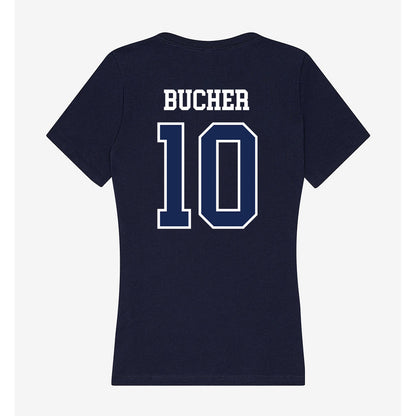 CBU - NCAA Women's Basketball : Chance Bucher - Women's V-Neck T-Shirt-1