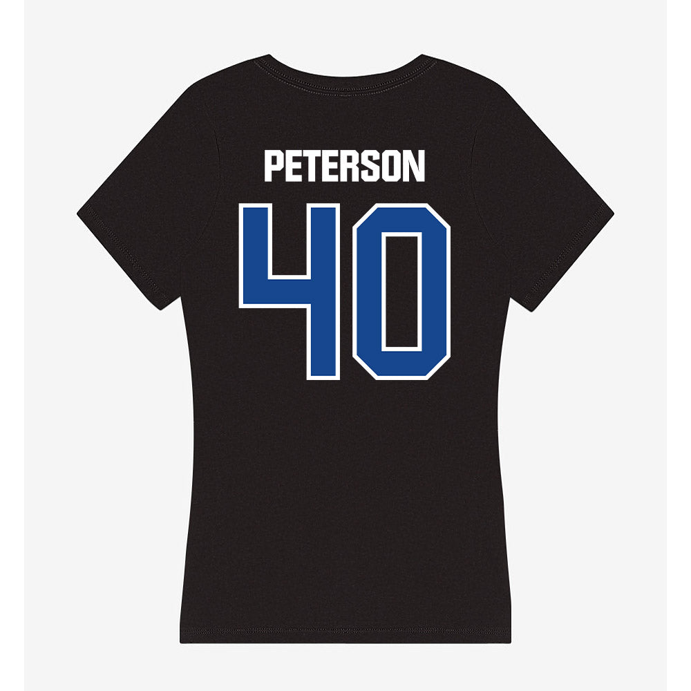 Grand Valley - NCAA Football : Brett Peterson - Women's V-Neck T-Shirt-1