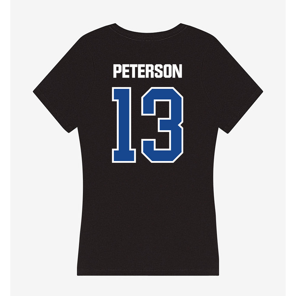Grand Valley - NCAA Football : Cade Peterson - Women's V-Neck T-Shirt-1