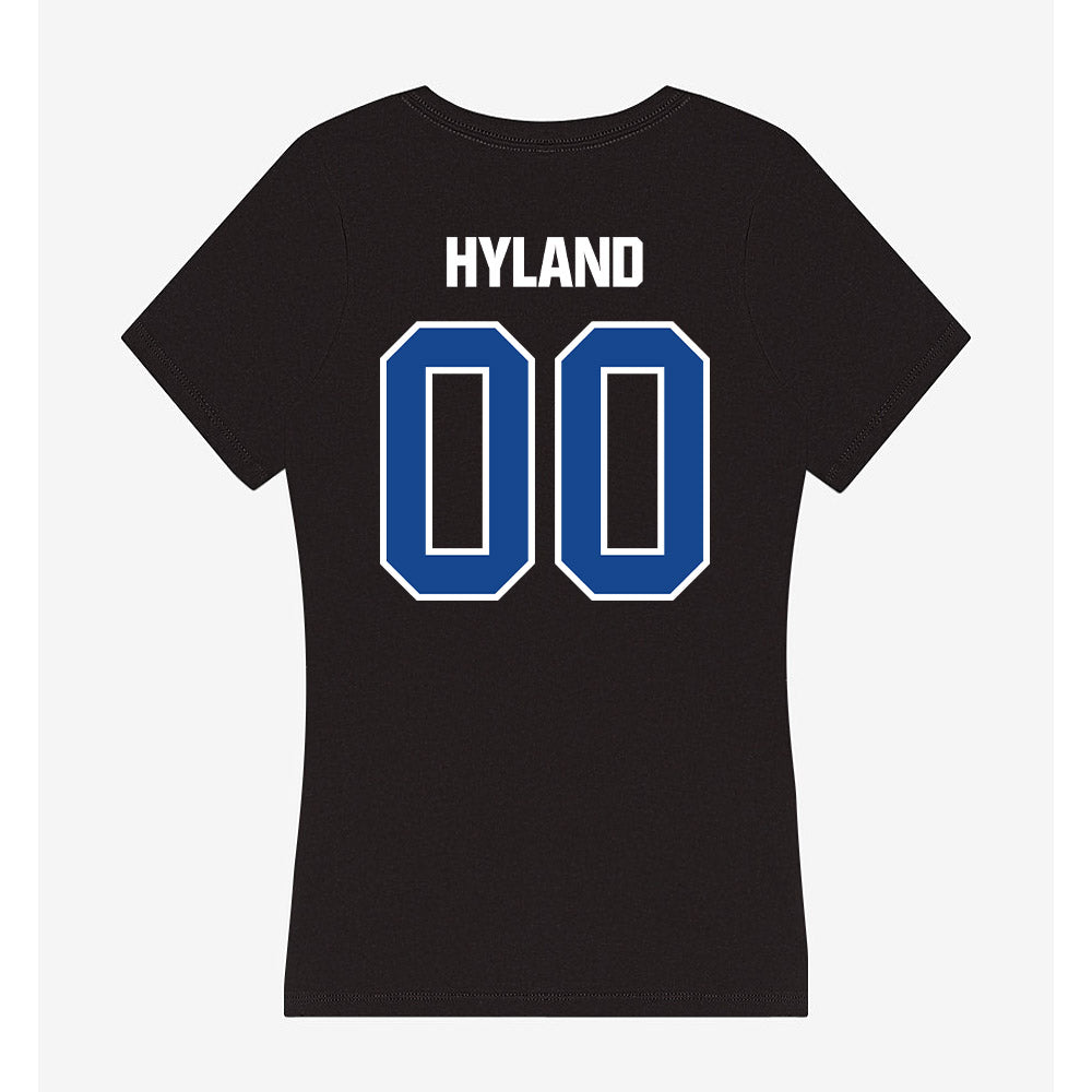 Grand Valley - NCAA Baseball : Drew Hyland - Women's V-Neck T-Shirt-1