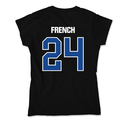 Grand Valley - NCAA Women's Soccer : Alli French - Soft Style Women’s T-Shirt-1