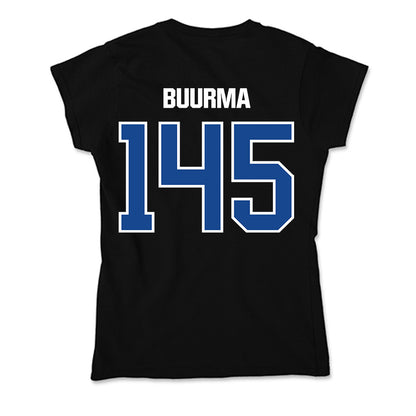 Grand Valley - NCAA Wrestling : Maggie Buurma - Soft Style Women’s T-Shirt-1