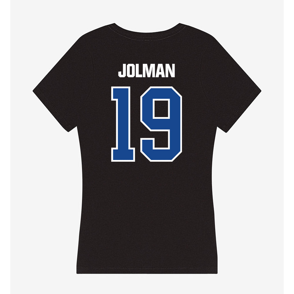 Grand Valley - NCAA Football : Paschal Jolman - Women's V-Neck T-Shirt-1