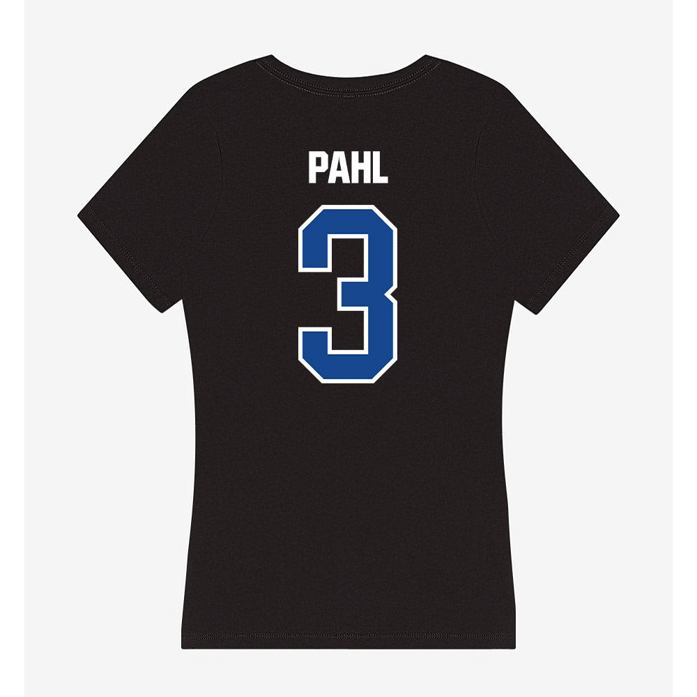 Grand Valley - NCAA Women's Volleyball : Sara Pahl - Women's V-Neck T-Shirt-1