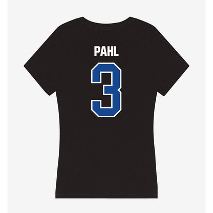 Grand Valley - NCAA Women's Volleyball : Sara Pahl - Women's V-Neck T-Shirt-1
