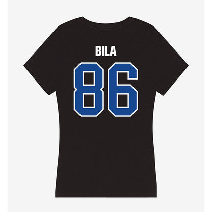 Grand Valley - NCAA Football : Colton Bila - Women's V-Neck T-Shirt-1