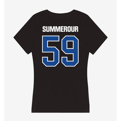 Grand Valley - NCAA Football : Cameron Summerour - Women's V-Neck T-Shirt-1