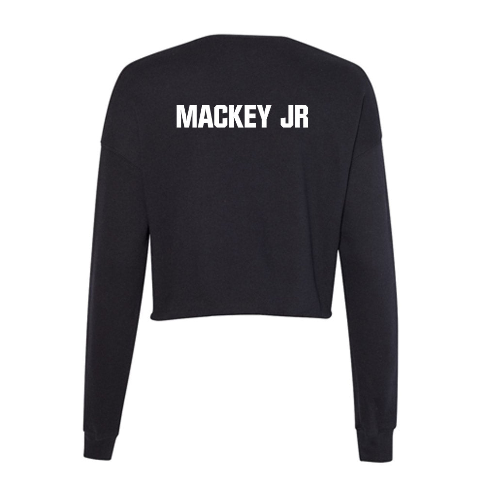 Grand Valley - NCAA Men's Track & Field : James Mackey Jr - Women's Cropped Crew Fleece-1