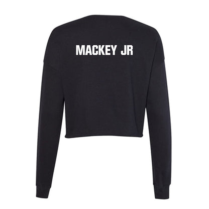 Grand Valley - NCAA Men's Track & Field : James Mackey Jr - Women's Cropped Crew Fleece-1