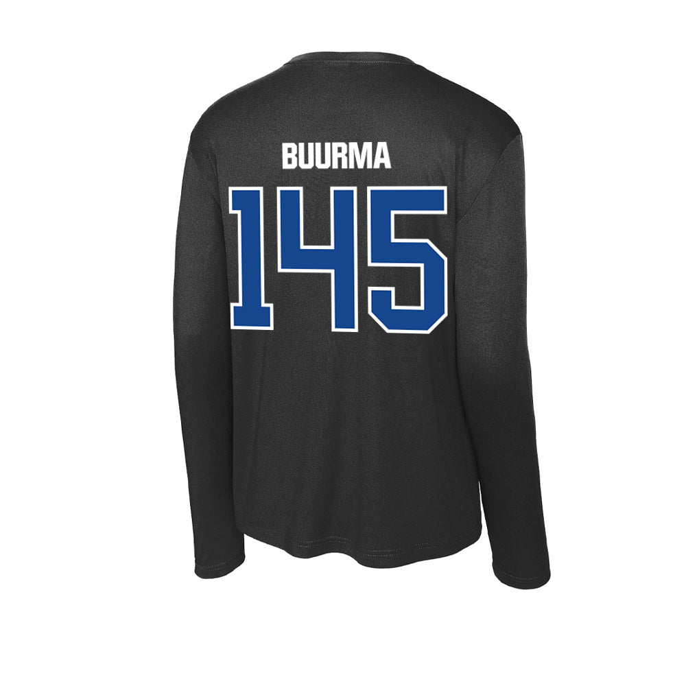 Grand Valley - NCAA Wrestling : Maggie Buurma - Activewear Long Sleeve T-Shirt-1