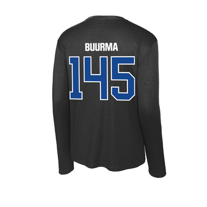 Grand Valley - NCAA Wrestling : Maggie Buurma - Activewear Long Sleeve T-Shirt-1