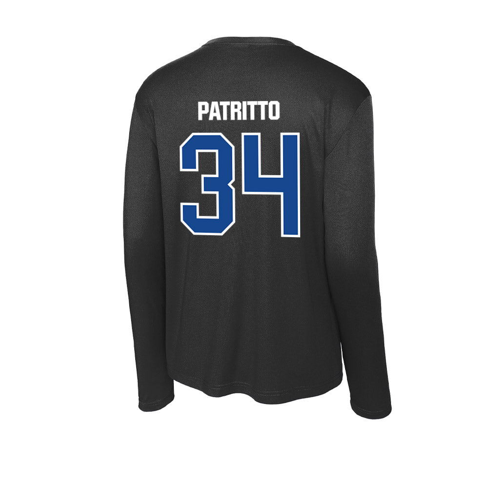 Grand Valley - NCAA Football : Cole Patritto - Activewear Long Sleeve T-Shirt-1