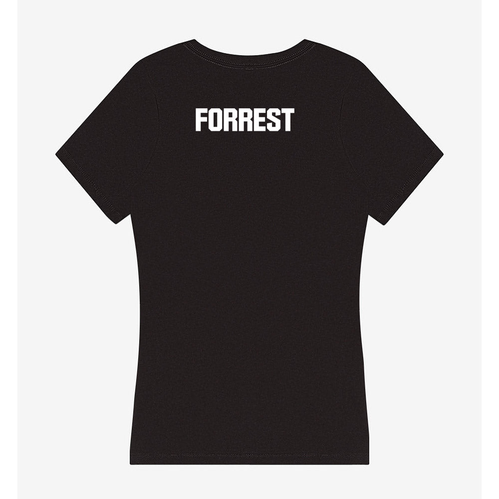 Grand Valley - NCAA Men's Track & Field : Iain Forrest - Women's V-Neck T-Shirt-1