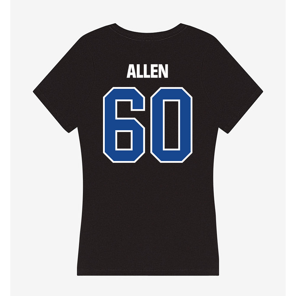 Grand Valley - NCAA Football : Chandler Allen - Women's V-Neck T-Shirt-1