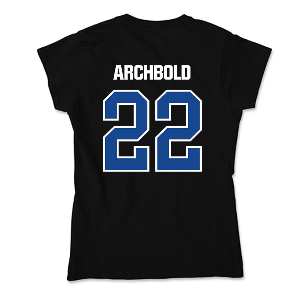 Grand Valley - NCAA Football : Jake Archbold - Soft Style Women’s T-Shirt-1
