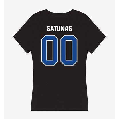 Grand Valley - NCAA Baseball : Drew Satunas - Women's V-Neck T-Shirt-1