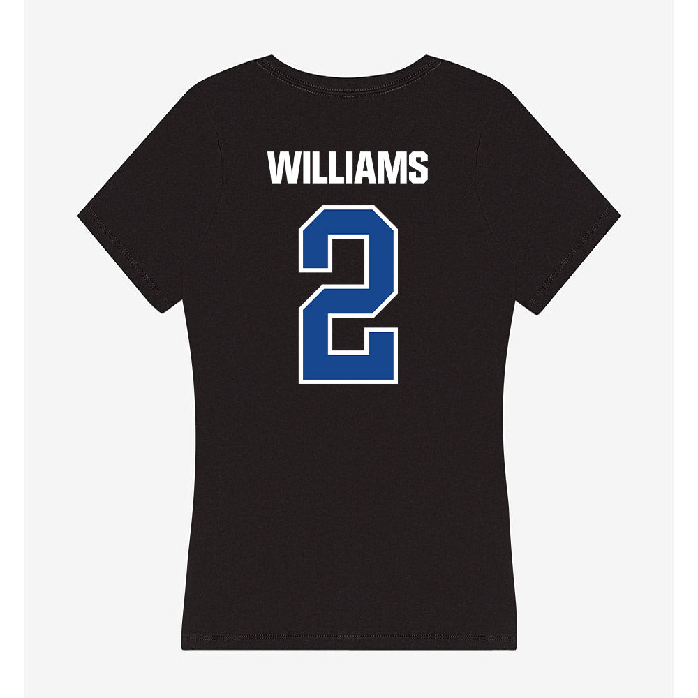 Grand Valley - NCAA Women's Soccer : Alex Williams - Women's V-Neck T-Shirt-1