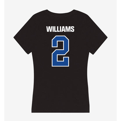 Grand Valley - NCAA Women's Soccer : Alex Williams - Women's V-Neck T-Shirt-1