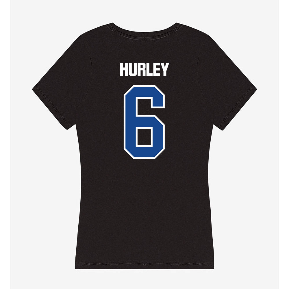 Grand Valley - NCAA Football : Bryce Hurley - Women's V-Neck T-Shirt-1