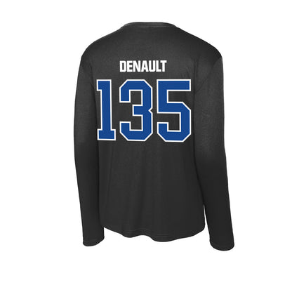 Grand Valley - NCAA Wrestling : Paisley DeNault - Activewear Long Sleeve T-Shirt-1