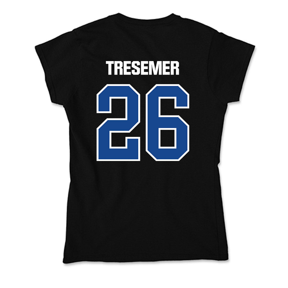 Grand Valley - NCAA Baseball : Tanner Tresemer - Soft Style Women’s T-Shirt-1