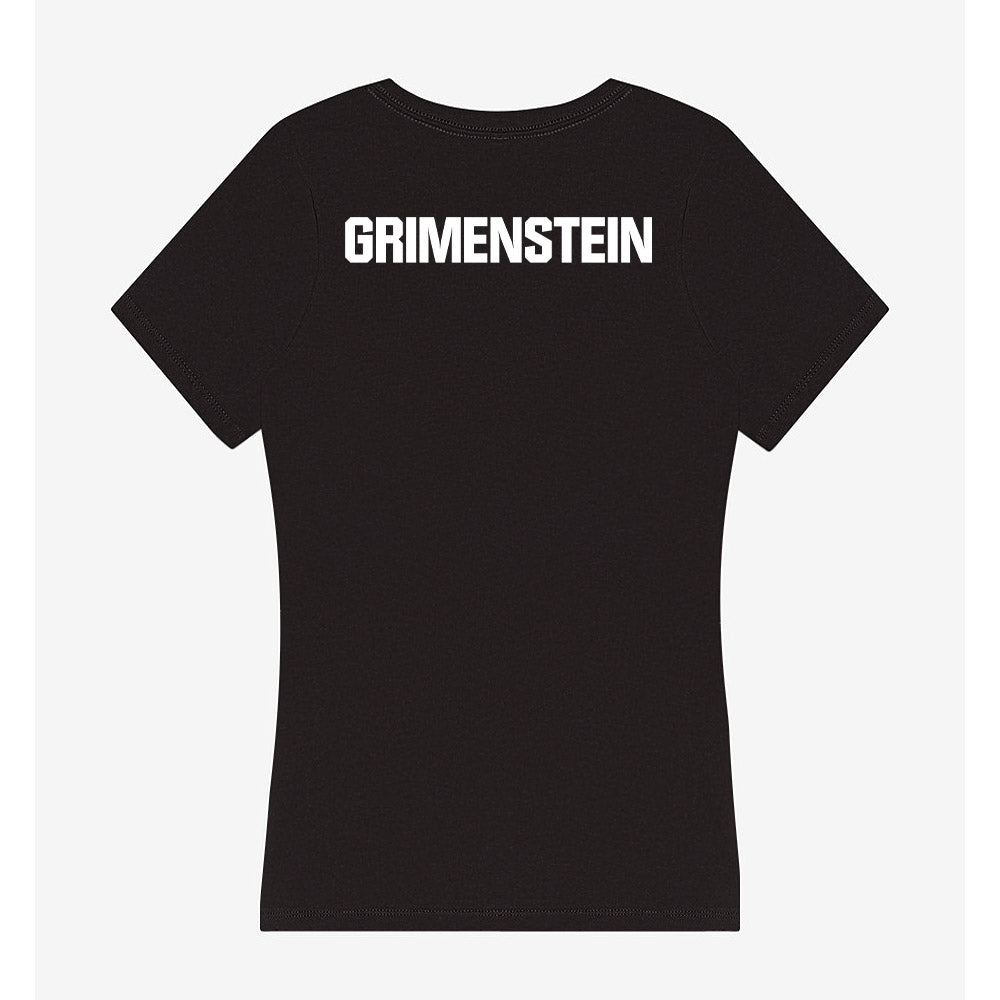Grand Valley - NCAA Men's Swimming & Diving : Joshua Grimenstein - Women's V-Neck T-Shirt-1