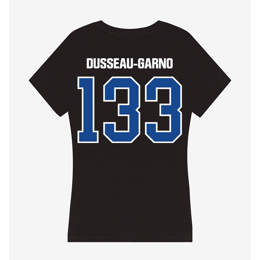 Grand Valley - NCAA Wrestling : Wyatt Dusseau-Garno - Women's V-Neck T-Shirt-1