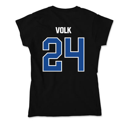 Grand Valley - NCAA Women's Lacrosse : Lauren Volk - Soft Style Women’s T-Shirt-1
