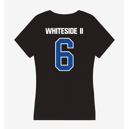 Grand Valley - NCAA Football : Darius Whiteside II - Women's V-Neck T-Shirt-1