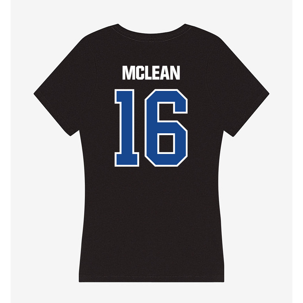 Grand Valley - NCAA Football : Luke McLean - Women's V-Neck T-Shirt-1